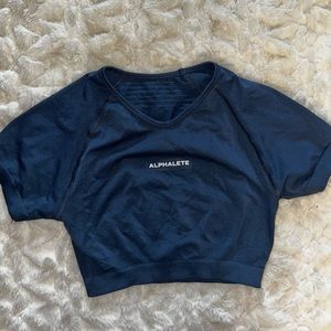 Amplify v-neck crop top